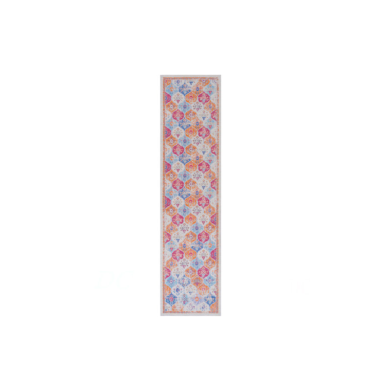 2'6''X10' Runner, Washable Rug, Low-Pile, Non-Slip, Non-Shedding, Foldable, Kid & Pet Friendly - Area Rugs For Living Room, Bedroom, Kitchen, Dining Room Rug (2'6''X10')