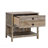 Brown Finish Rustic Style File Cabinet For Home Office Decor & Storage