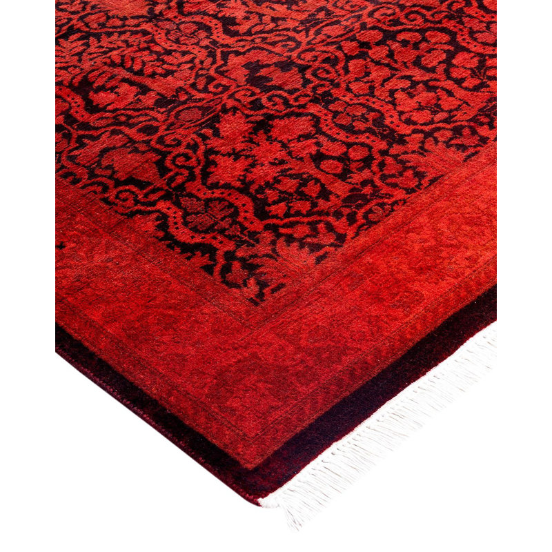 Overyed One-of-a-Kind Runner 2'7" X 7'8" Hand Knotted Area Rug