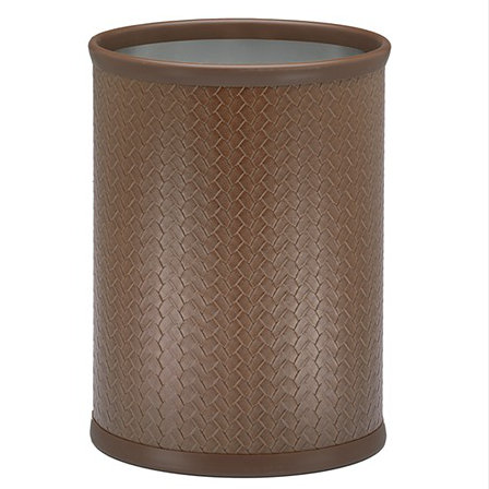 Corbeille pour déchets Woodsburgh, Brun