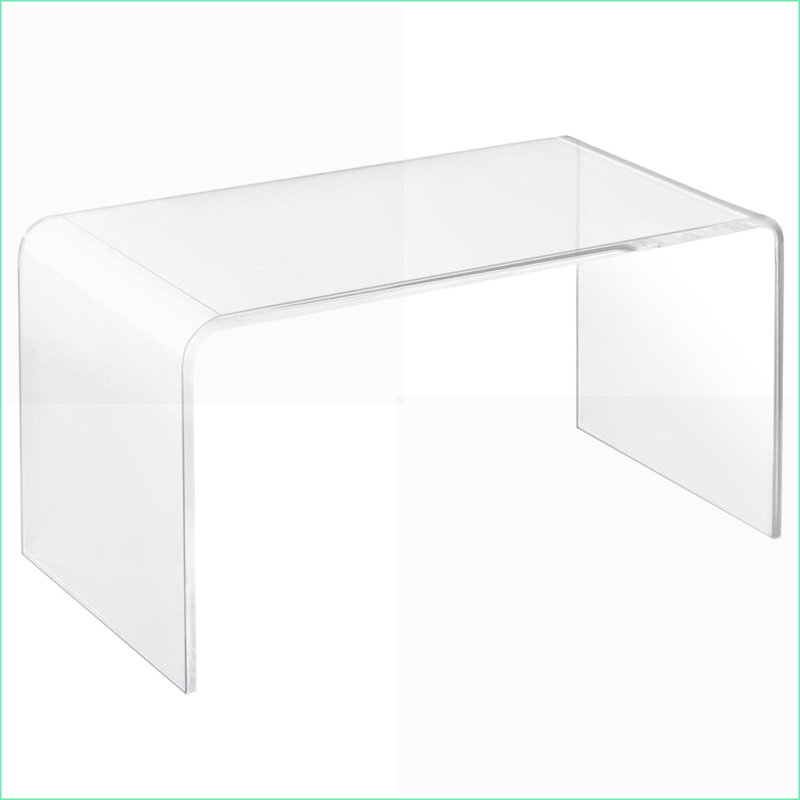 Table basse en acrylique 32 po Minimalist Waterfall