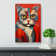 Cat Constructivism - Print on Canvas