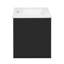 Meuble-lavabo de salle de bain avec design, lavabo inclus, compartiments à extension complète, meuble-lavabo moderne à fermeture en douceur 30 po, lavabo en céramique, tiroirs, charnières silencieuses, base stable