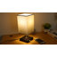 Lampe de table 13,97 "grise / noire