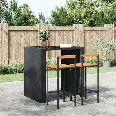 Tabouret de bar d'extérieur 30,7 po Rielyn