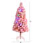 Arbre de Noël pin 4 po avec 30 lumières DEL