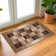 Tapis de couloir d'intérieur antidérapant Rustic
