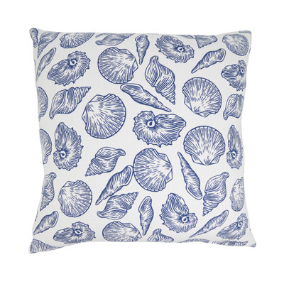 Coastal Sea Shells Pillow Cover
