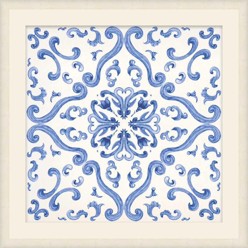 Ornate Tiles 1 Print, 40" H x 40" W