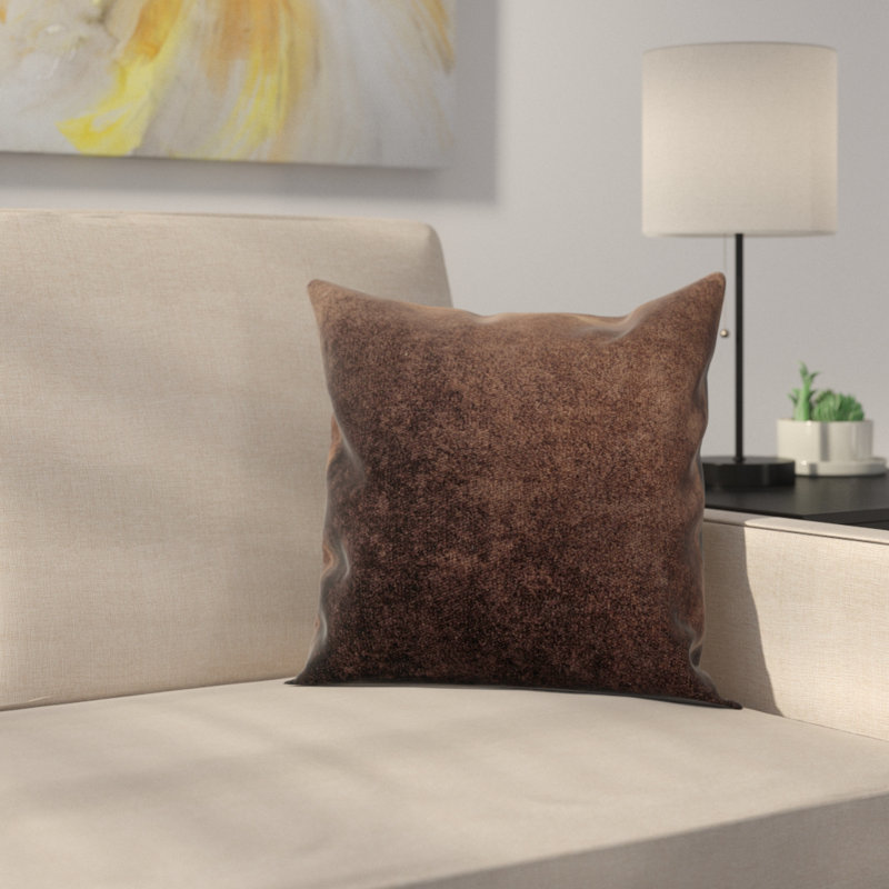 Square Pillow Cover, Orange, 40cm H x 40cm W