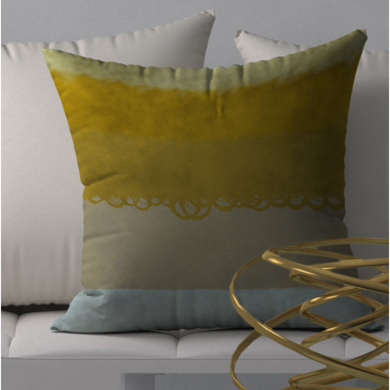 Housse de coussin décorative carrée/insert true interesting, 20 po x 20 po
