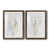 Papier, cadre noyer