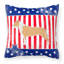 Coussin intérieur/extérieur bleu/rouge square patriotique-1258266740