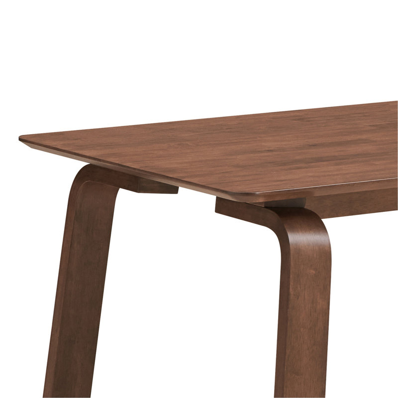 Walnut Finish Dining Table