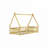 Wood Tent-shaped Floor Bed,Teepee Bed-1624096586-1624096585