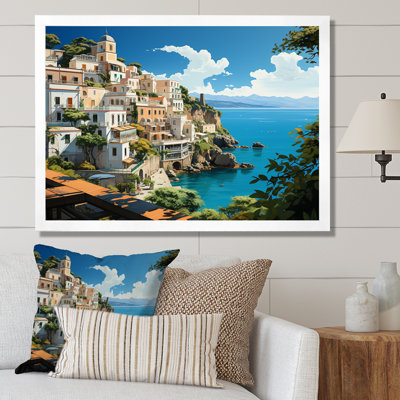 Capri Italy Landscape Coastal Dream III - Italy Landscape Wall Art