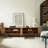 Modern Beige Solid Wood TV Stands