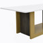 Ensemble de 2 tables basses modernes et luxueuses, petite table de bout carrée avec plateau spacieux et centre-720998530
