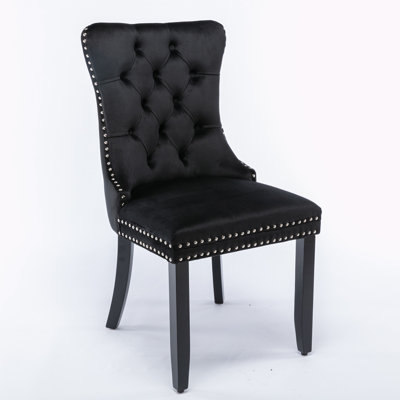 Fukuichi Velvet Side Chair