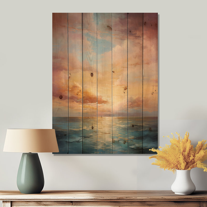 Osseo - Panneaux de décoration murale en bois Paysages, H 44 po x l 34 po