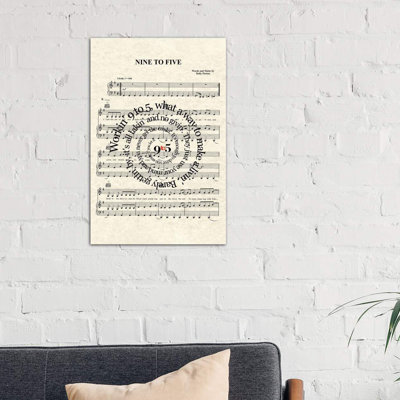 " Nine To Five " by WordsAndMusicArt