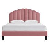 Modway Daisy Performance Velvet Platform Bed