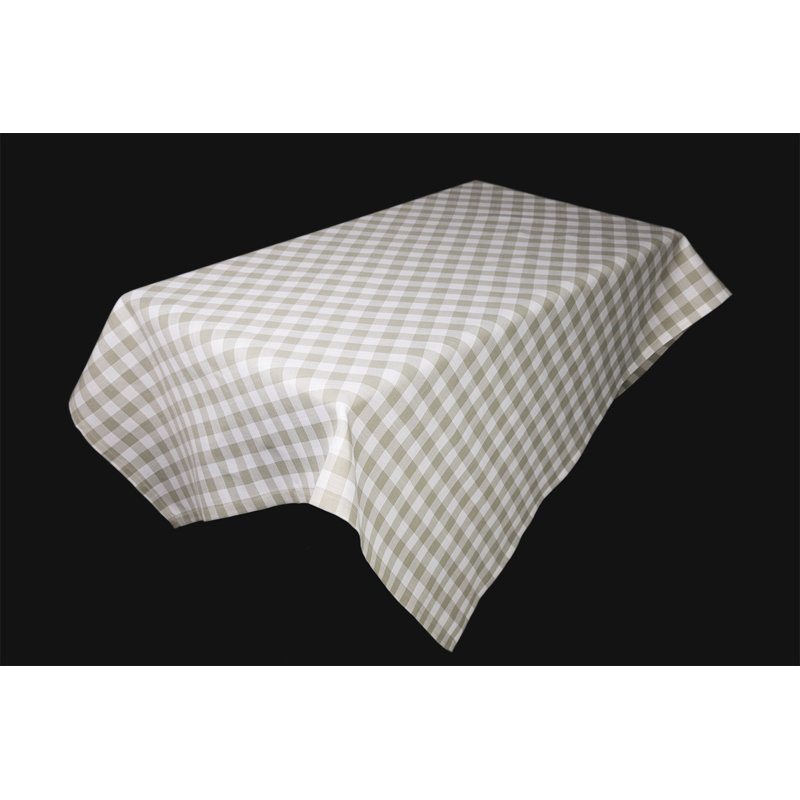 Aafreen Tablecloth, Natural, 60" L x 60" W