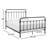 Metal Slat Bed-524438705