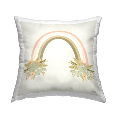 Coussin Blooming Floral Rainbow