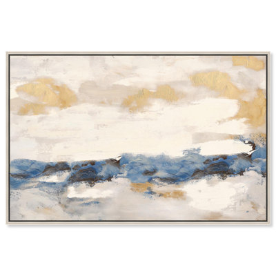 Art abstrait numérique sur toile Mountain Mist