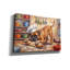  «Bullmastiff In The Kitchen» par Rich Monet, art mural sur toile, 26 po x 18 po-678788514