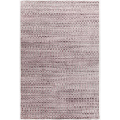 Tapis gris tissé à la main Krueger