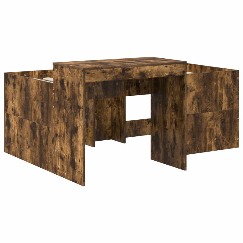 High Sleepers, European Toddler (80 x 160cm), Smoked Oak