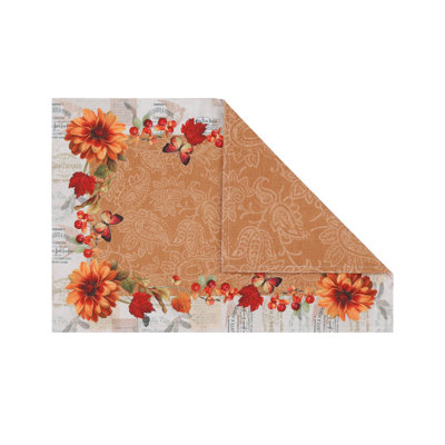 Laural Home Fall in Love 19" x 13" Placemat