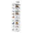 Rotating Shoe Rack Tower, 8-Tier Spinning Storage Rack, Free Standing 360° Revolving Shoe Organizer, Holds 32 Pairs Of Shoes (8-Tier,White), Shoe Storage