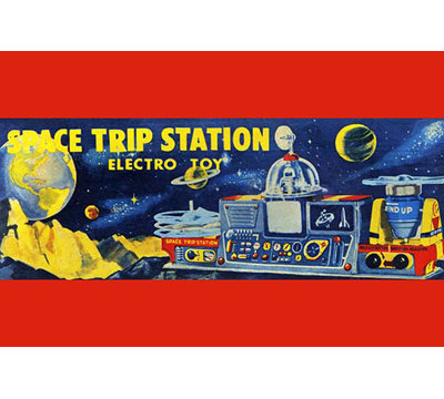 " Space Trip Station Electro Toy "