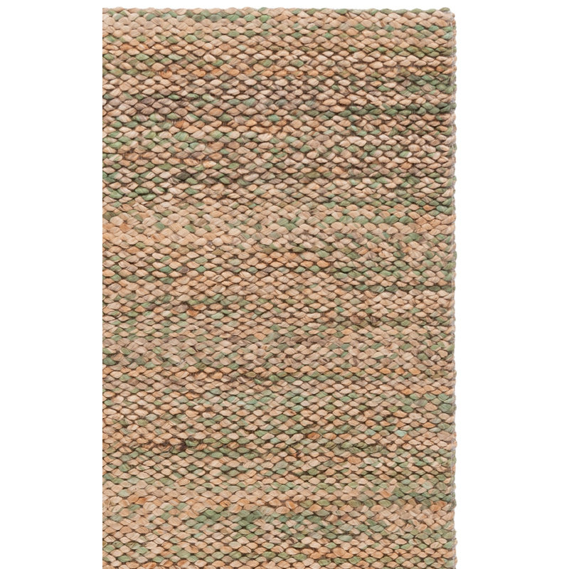 Natural Fiber Couture 111 Hand Woven 80% Jute; 20% Cotton Abstract Rug, Rectangle 6' x 9'