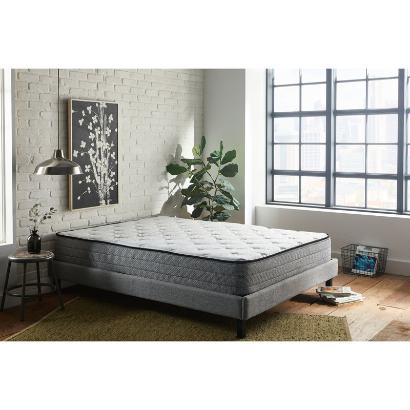 Lit simple 10 po avec mousse de gel et 884 ressorts ensachés pour lit de soutien dans une boîte apaisante - nuit