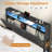 Aarah Bed Frame with Multifunctional Storage Headboard & LED Light, Upholstered Bed Frame with Charging Station-790150078