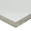 Garniture de tuile de moulure en porcelaine 12" x 3" en carrare Florentine