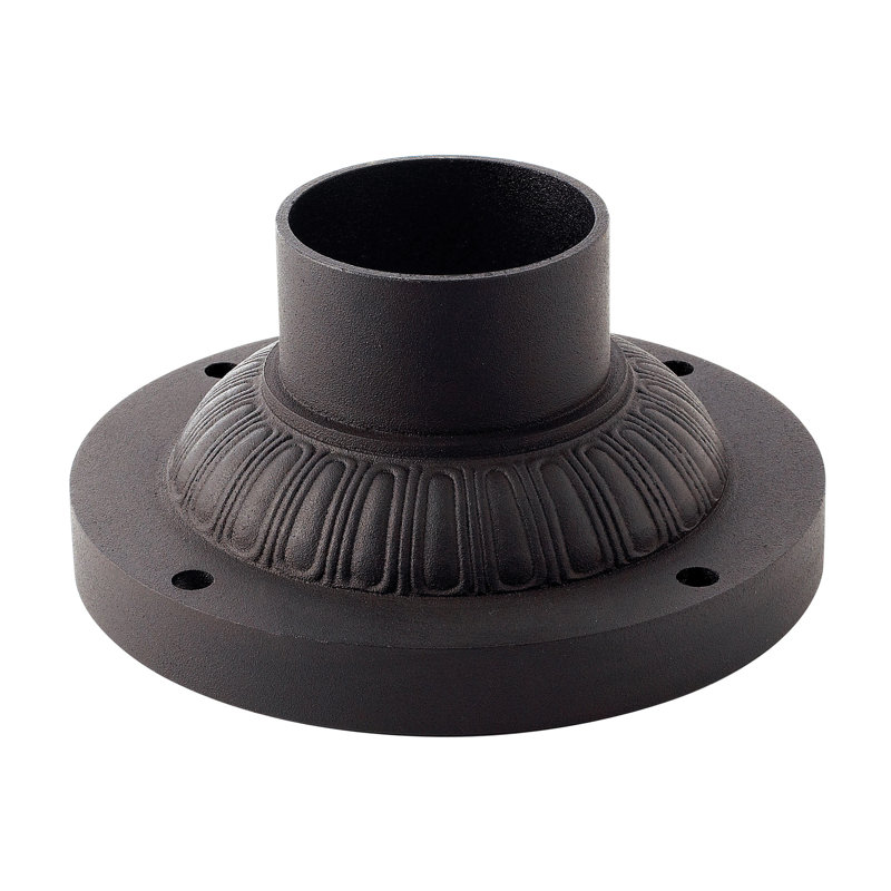 Pier Mounts 2" H Pier Mount Base, Museum Bronze
