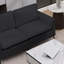 Canapés confortables en cuir 55,91 po
