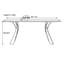 Ash wood solid wood rock plate dining table-1473322336