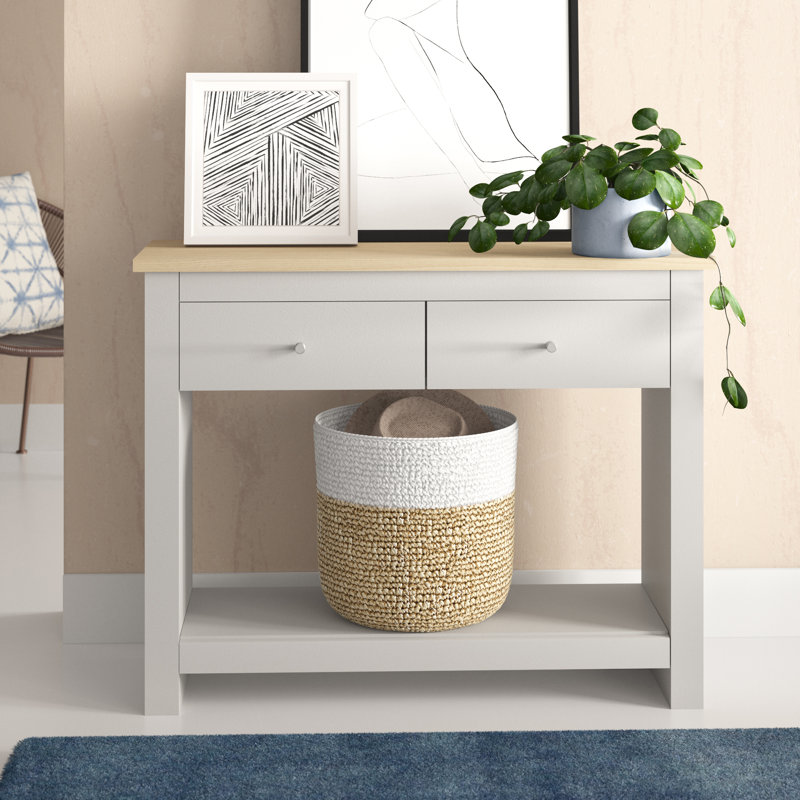 Adalyn 97cm Console Table, Grey