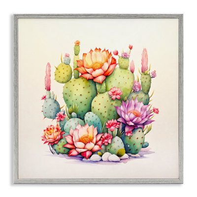 «Desert Spring Blooms», art de la giclée encadrée par Andrea Haase