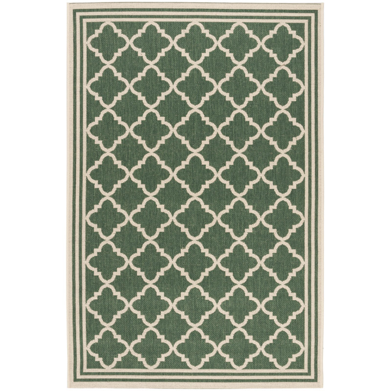 Adler Performance Geometric Indoor/Outdoor Area Rug, Rectangle 3' x 5'