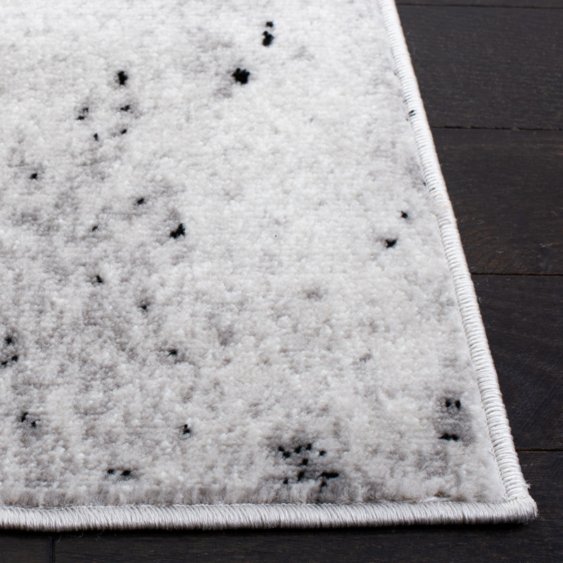 Hindsboro Performance Abstract Rug, Square 6'7"