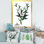 Feuilles de plantes - reproduction d'art sur toile