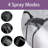 1.8 GPM High Pressur Two Spray Setting Shower Heads Combo,With Two Spray Settings Handheld Shower Head-120204119