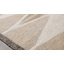 Tapis taupe / écorce tissé à plat à la main Evelina-929675013